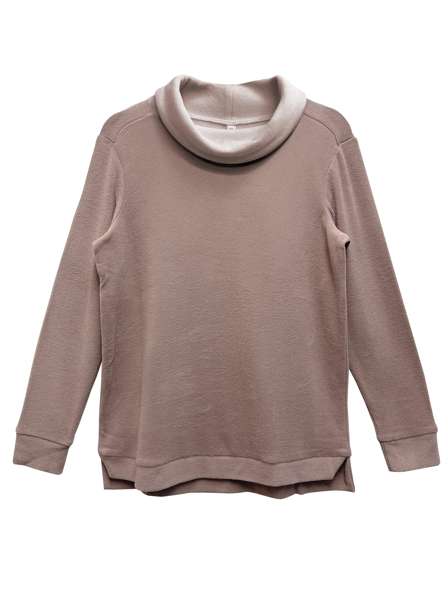 Comfort Luxe Collection Cozy Knit Cowl Neck Top