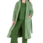 La Cera Plus Size Honeycomb Textured Fleece Wrap Robe - La Cera