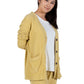 Comfort Luxe Collection Cozy Knit Button Front Jacket - La Cera