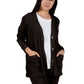 Comfort Luxe Collection Cozy Knit Button Front Jacket - La Cera