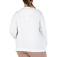 Plus Size Comfort Collection Luxe Cozy Knit Button Front Jacket