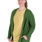 Plus Size Comfort Luxe Collection Cozy Knit Open Cardigan - La Cera