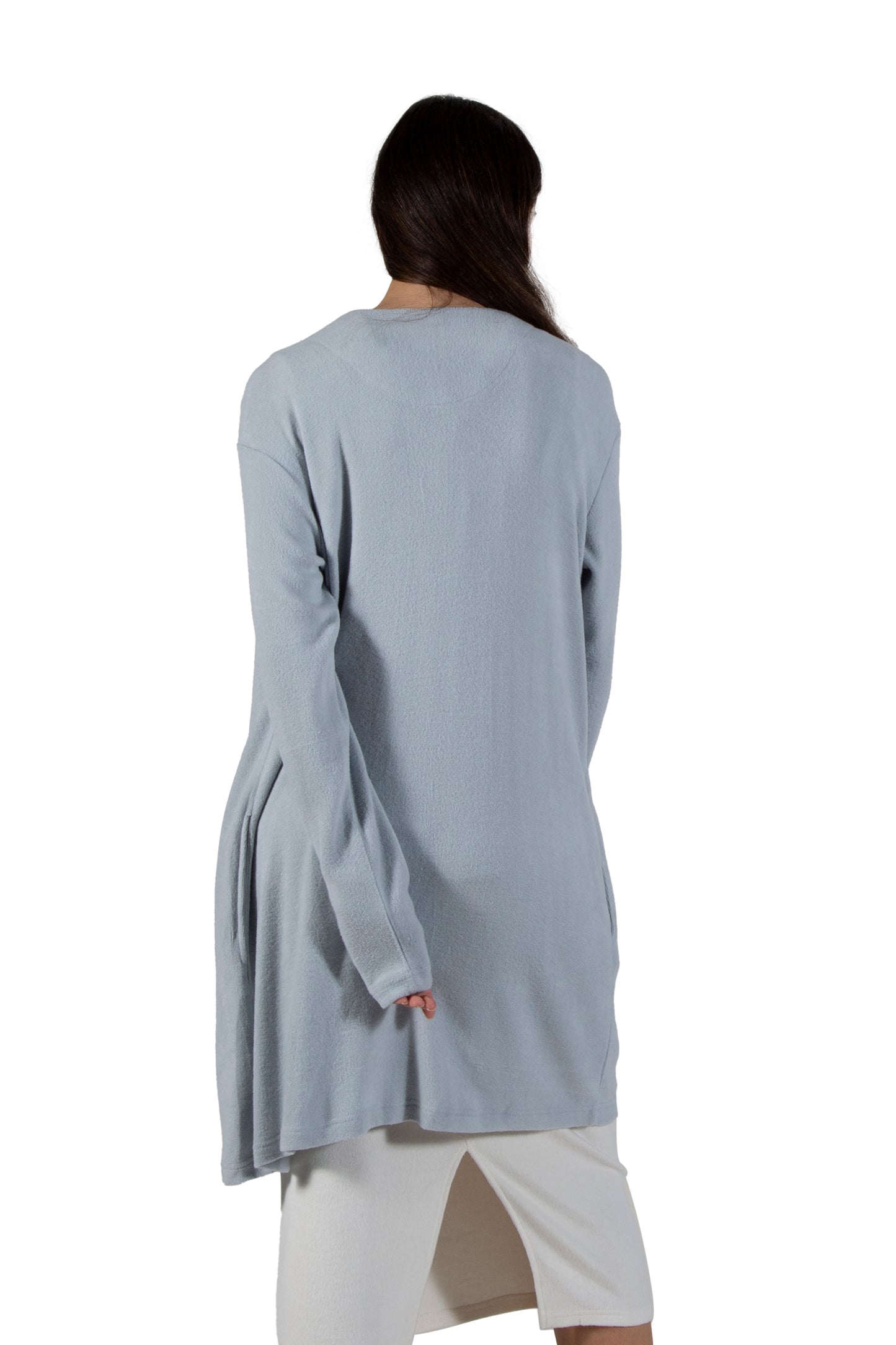 Comfort Luxe Collection Cozy Knit Knee Length Cardigan - La Cera