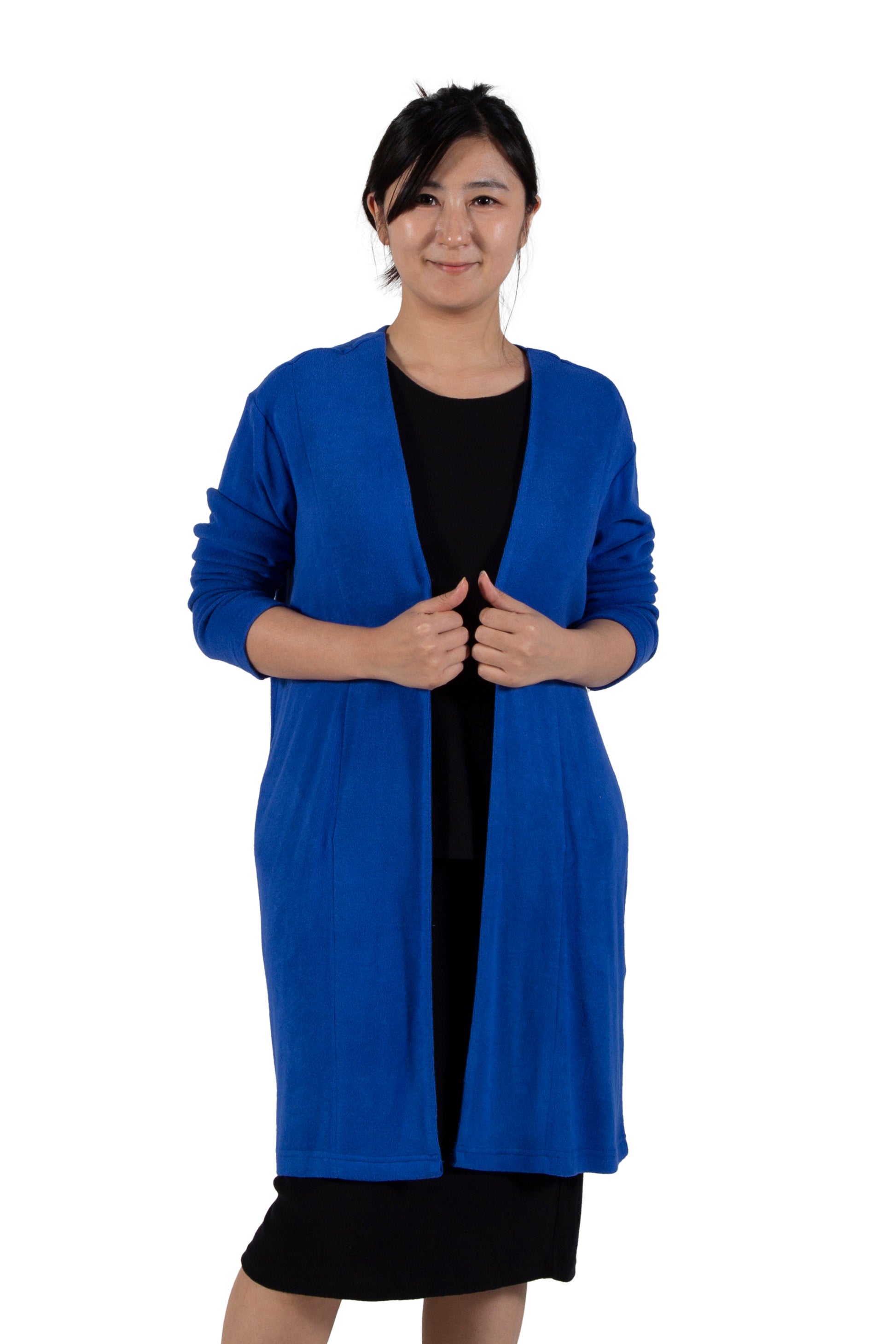 Comfort Luxe Collection Cozy Knit Knee Length Cardigan - La Cera