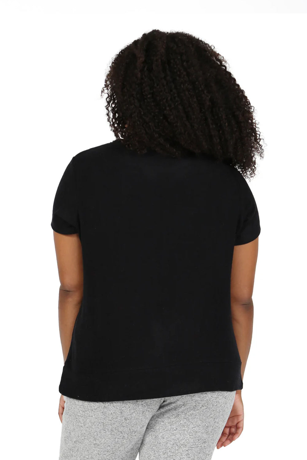 The Comfort Collection Cap Sleeve Plus Size Tee - La Cera