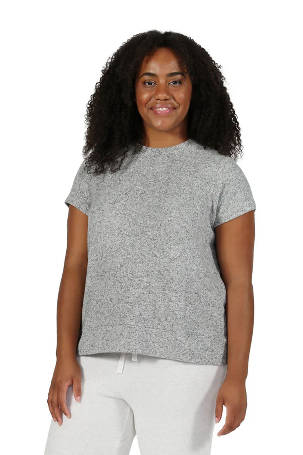 The Comfort Collection Cap Sleeve Plus Size Tee - La Cera