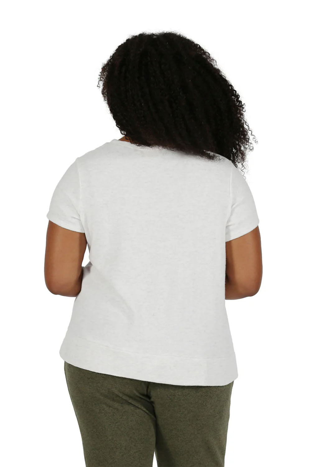 The Comfort Collection Cap Sleeve Plus Size Tee - La Cera