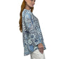 La Cera Patchwork Paisley Release Pleat Tunic - La Cera