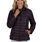La Cera Quilted Nylon Puffer Jacket