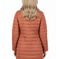 La Cera Lightweight Quilted Puffer Coat
