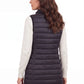 La Cera Solid Knee Length Vest