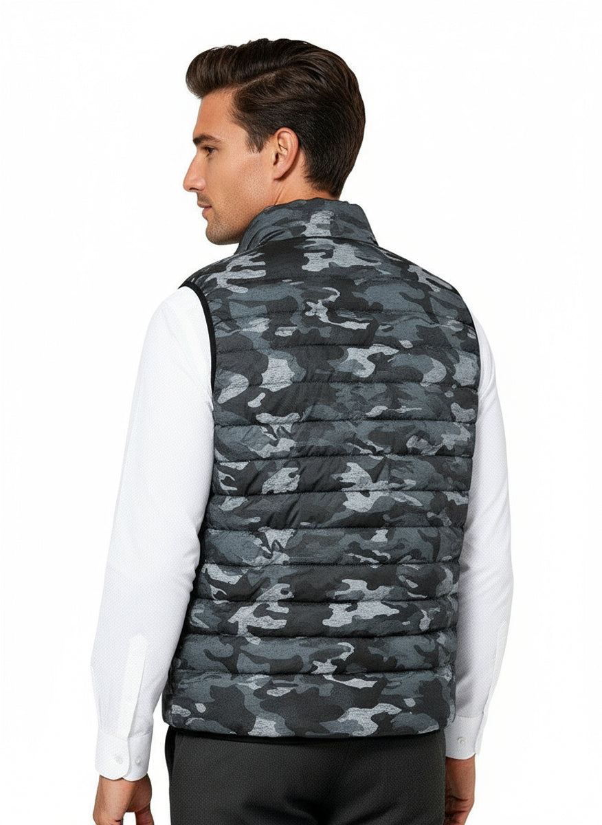 La Cera Men's Packable Puffer Vests - La Cera