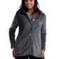 La Cera Heather Fleece Jacket - La Cera