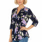 La Cera Pleat Front Tunic