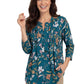 La Cera Pleat Front Tunic