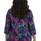 La Cera Plus Size Pleat Front Top