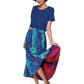La Cera Reversible A-line Skirt - La Cera