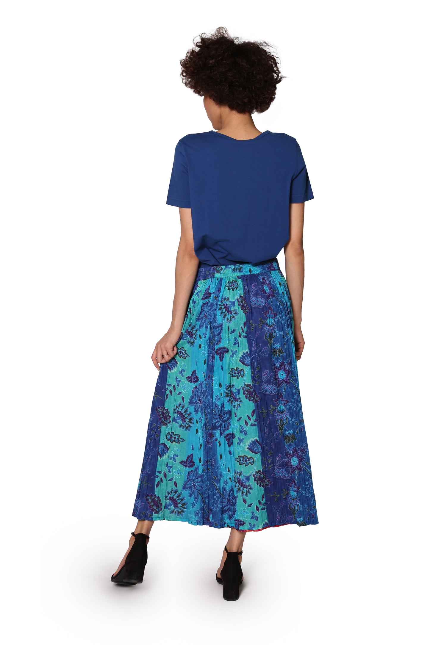 La Cera Reversible A-line Skirt - La Cera