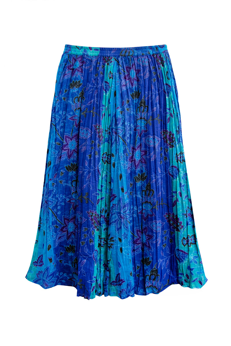 La Cera Plus Size Reversible A-line Skirt - La Cera