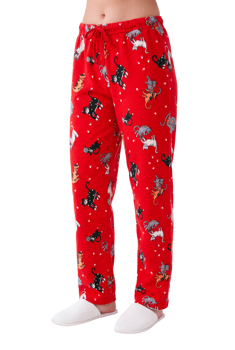 A La Carte By La Cera Flannel Pants - La Cera