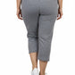 Soft & Supple Knit Cropped Pant - Plus Size
