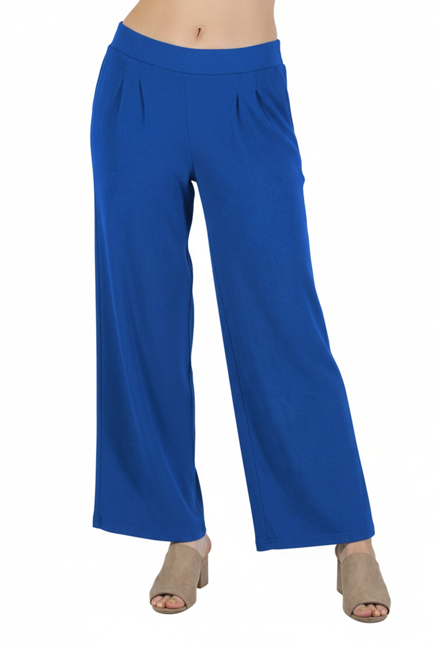 Comfort Luxe Collection Cozy Knit Palazzo Pants