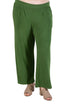 Plus Size Comfort Luxe Collection Cozy Knit Palazzo Pants - La Cera