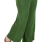 Plus Size Comfort Luxe Collection Cozy Knit Palazzo Pants - La Cera