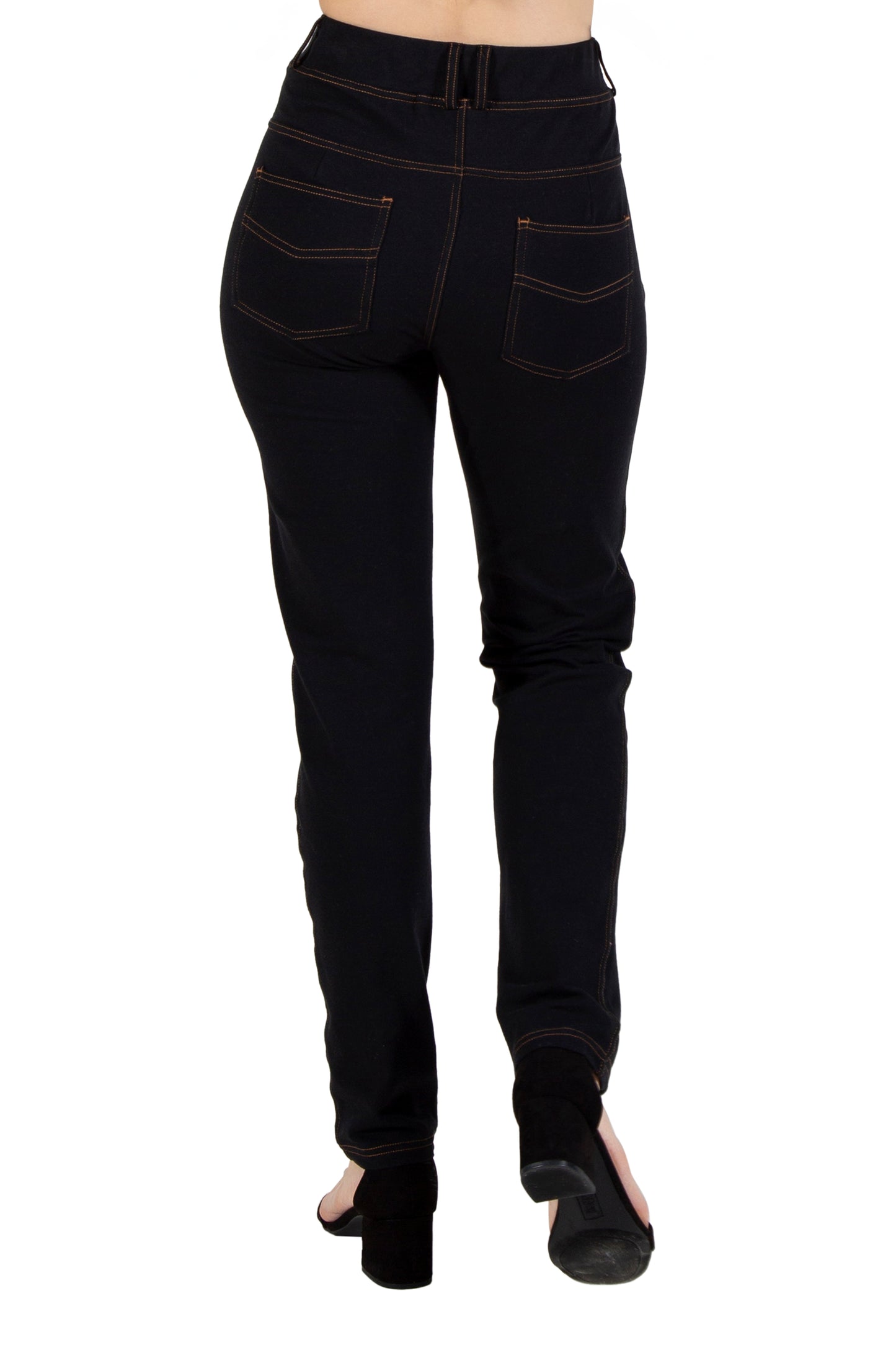 La Cera Stretch Knit Jegging - La Cera