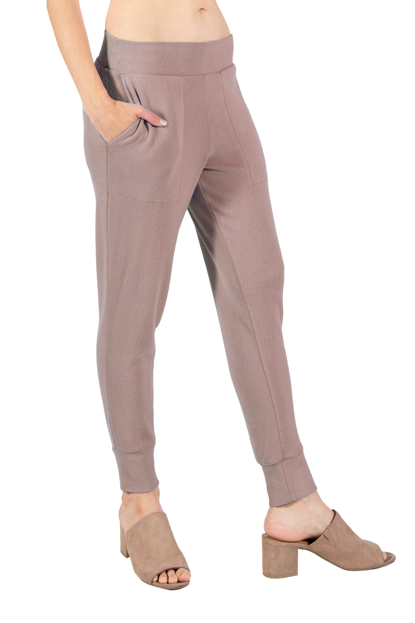 Comfort Luxe Collection Cozy Knit Jogger Pant - La Cera