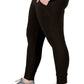 Plus Size Comfort Luxe Collection Cozy Knit Jogger Pants - La Cera