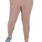 Plus Size Comfort Luxe Collection Cozy Knit Jogger Pants - La Cera