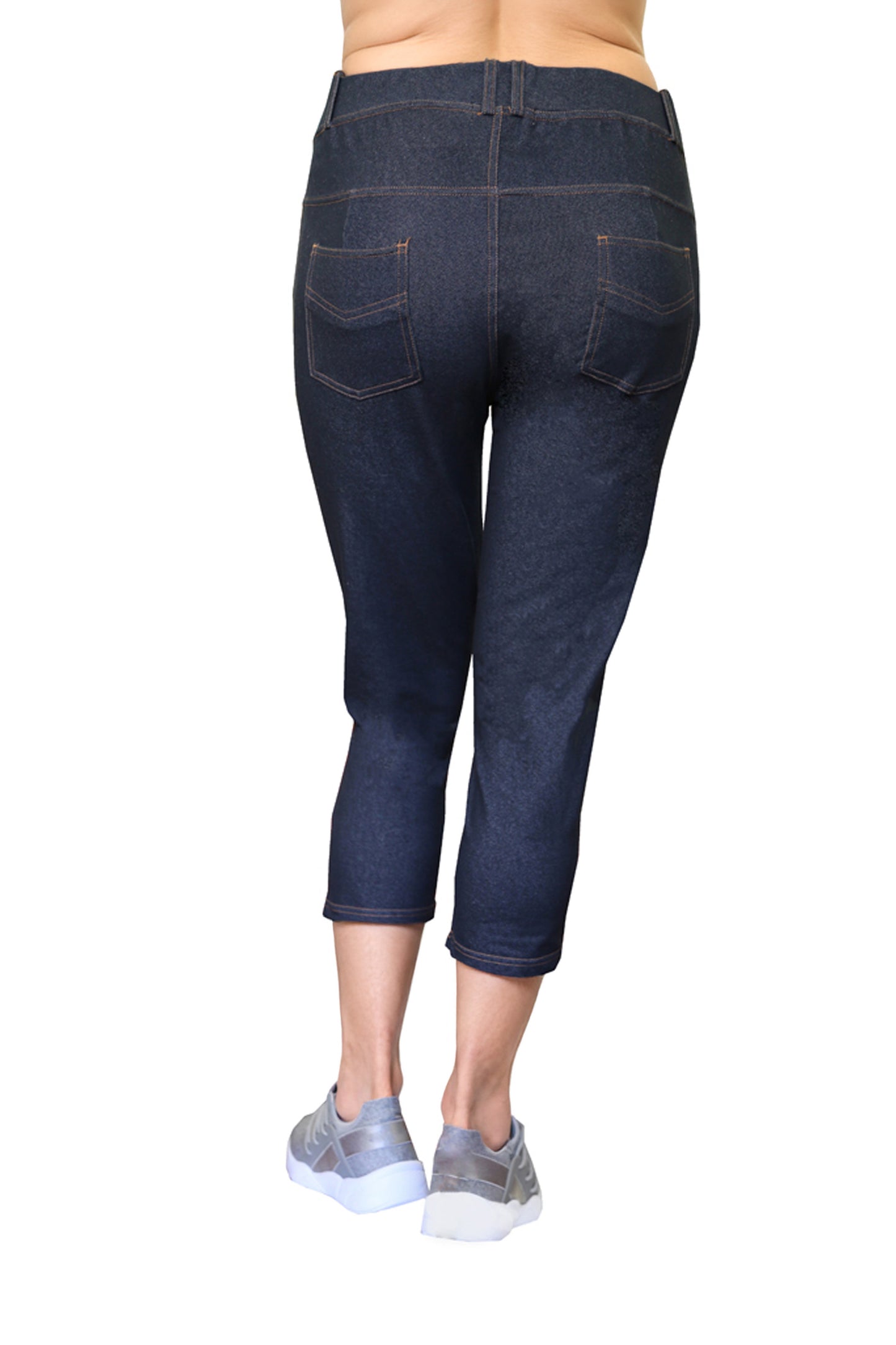 Pantalón corto de punto elástico de talla grande La Cera