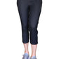 La Cera Stretch Knit Cropped Pant - La Cera