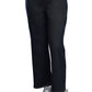 La Cera Plus Size Stretch Knit Wide Leg Pant - La Cera