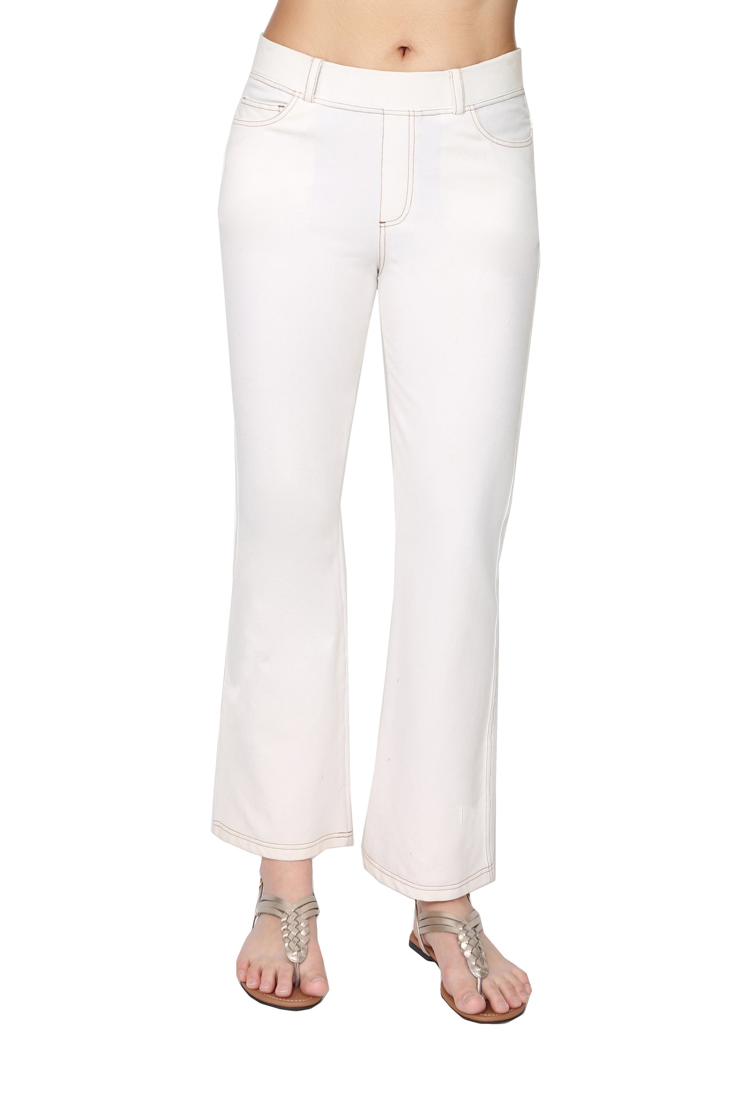 La Cera Stretch Knit Boot Cut Pant - La Cera