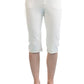 La Cera Stretch Knit Capri