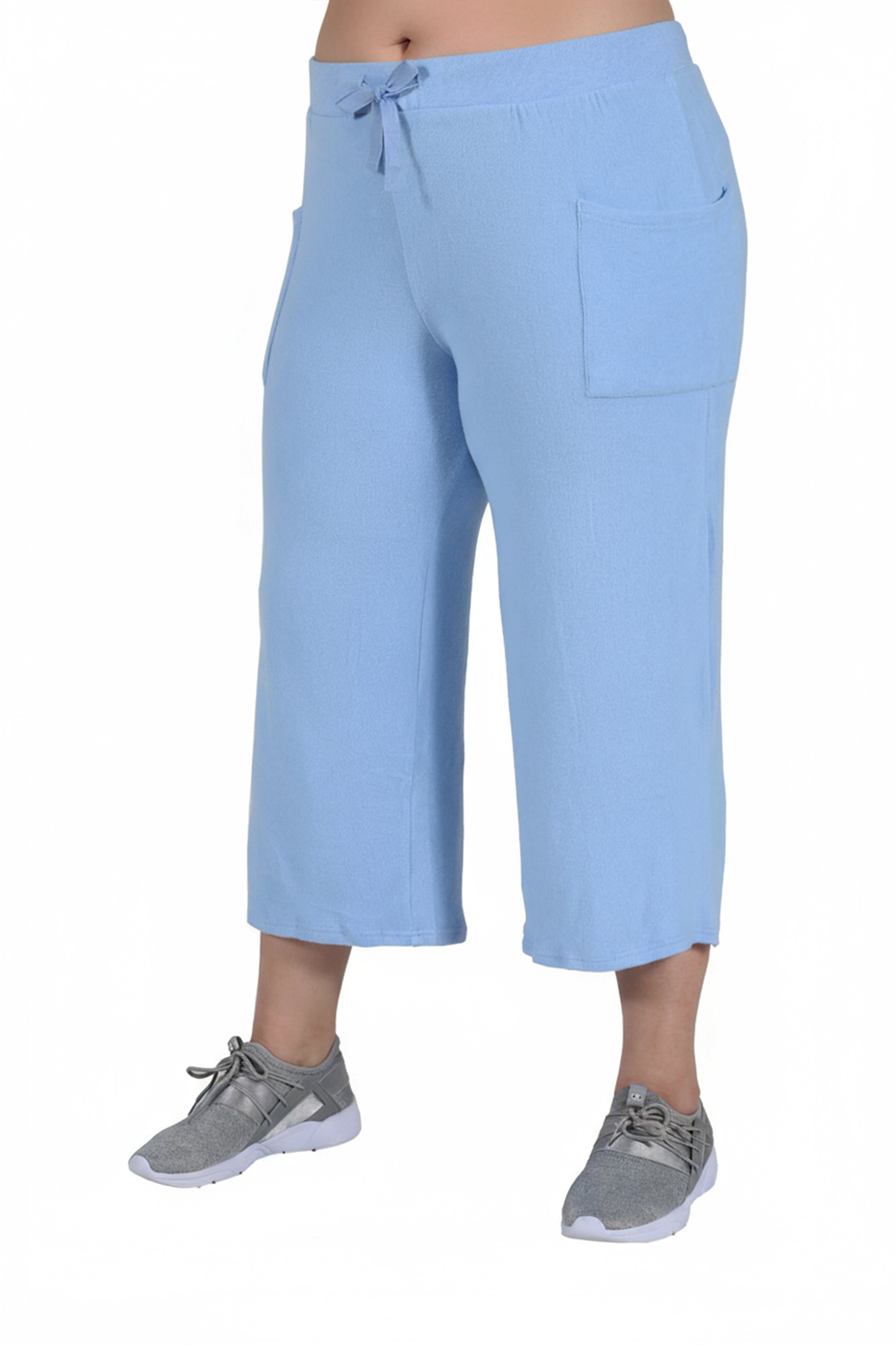 The Comfort Collection Plus Size Sporty Capri - La Cera