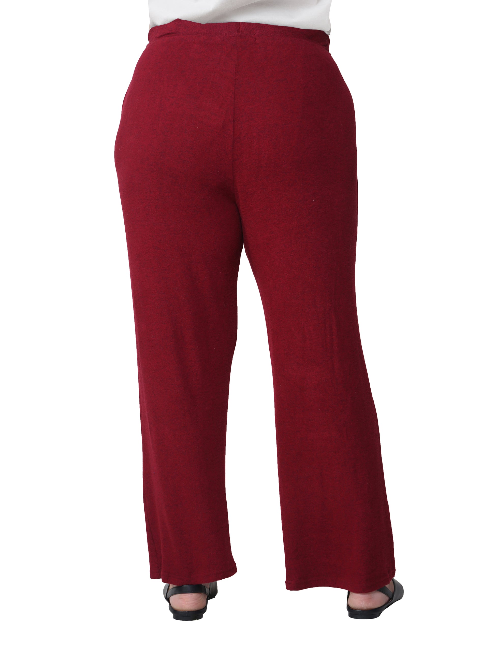 The Comfort Collection Plus Size Wide Leg Pants - La Cera