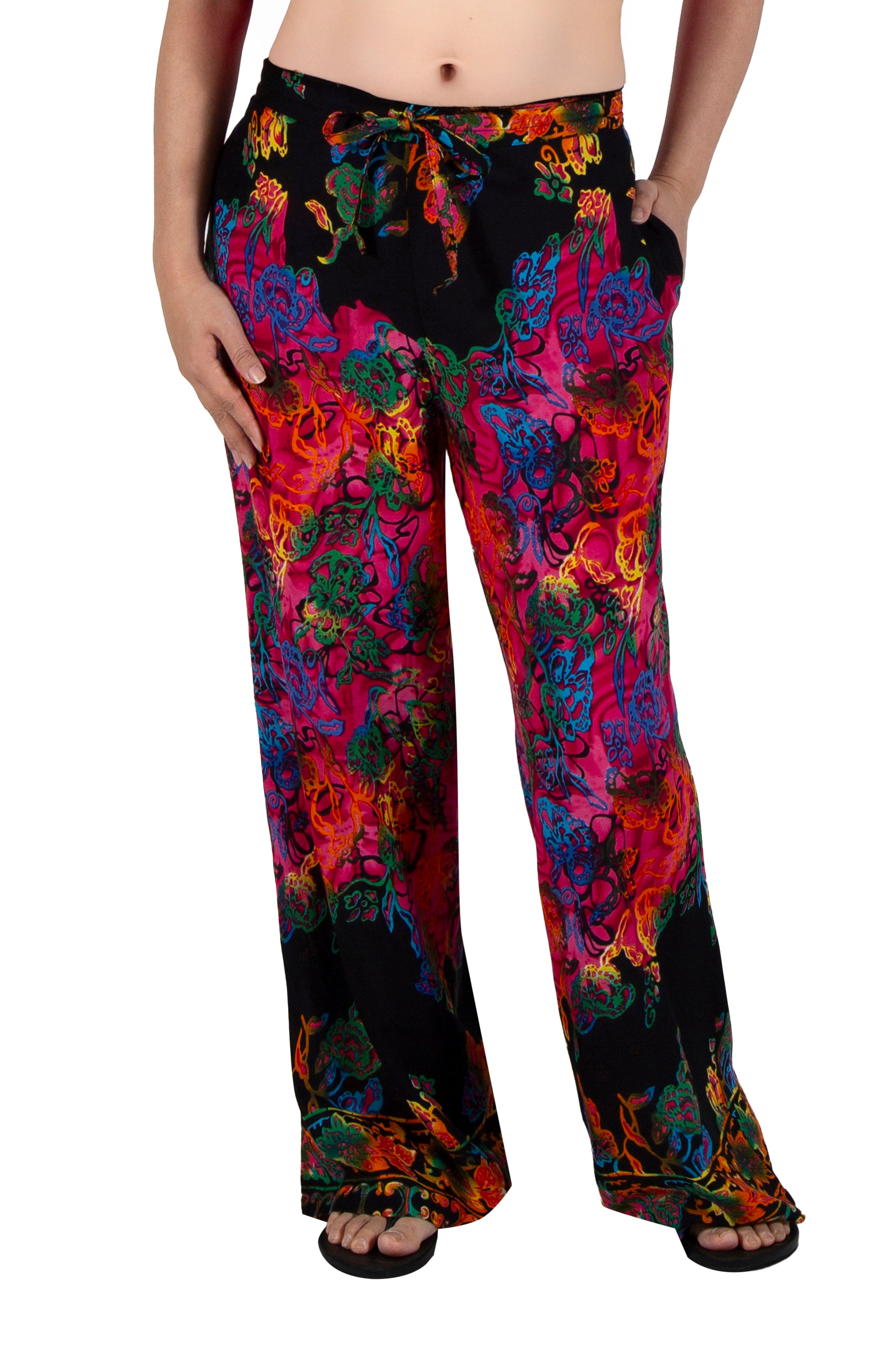 A La Carte by La Cera Rayon Resort Pant - La Cera