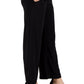 La Cera Solid Cropped Pant - La Cera