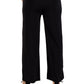 La Cera Solid Cropped Pant - La Cera