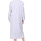 Rose Print Minky Zip Front Fleece Robe - La Cera