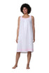 La Cera Sleeveless Gown With Contrast Embroidery - La Cera