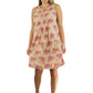 La Cera Sleeveless Floral Print Chemise - La Cera