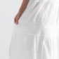 La Cera Embroidered Layered Short Sleeve Tiered Gown - La Cera - 2