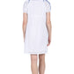 La Cera Short Sleeve Embroidered Peasant Chemise - La Cera