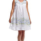 La Cera Sleeveless Ribbon Laced Chemise - La Cera