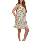 English Garden Print Lace Trimmed Cotton Chemise