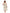 Lace trimmed 100% Cotton English Garden Print Gown - La Cera